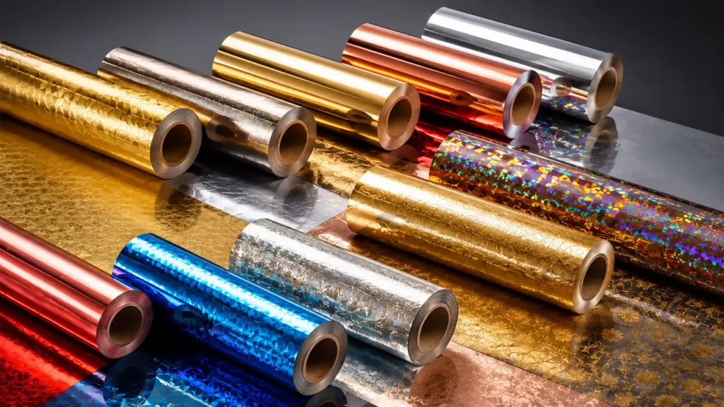 Hot Foils for Labels and Stickers