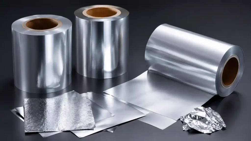 Cosmetic Packaging Silver Foils