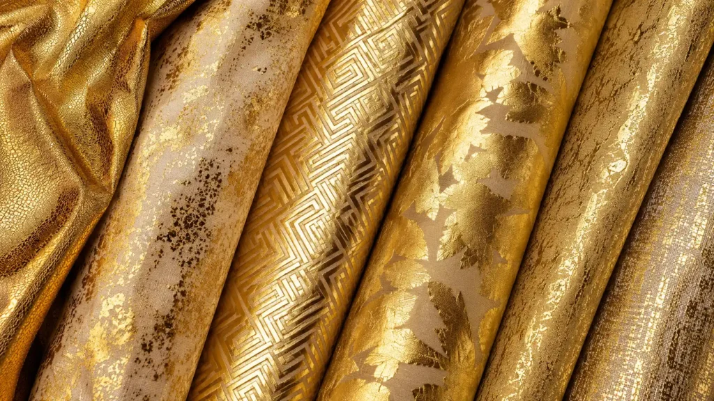 Gold Foils for Textile Printing